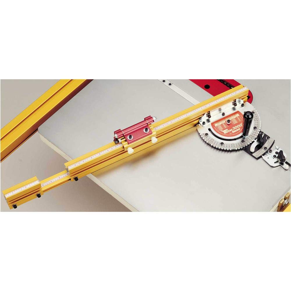 Miter Gauge with Telescoping Fence & Flip Shop Stop U6660