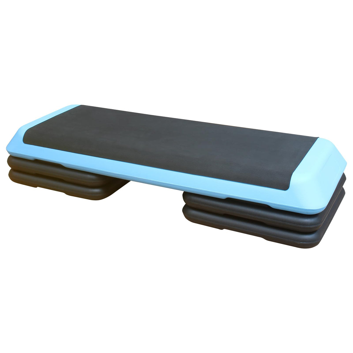Adjustable Height Aerobic Step Platform with 4 Risers K590