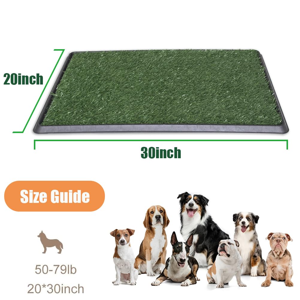 Dog Grass Pad with Tray 20x30 Inch U586037
