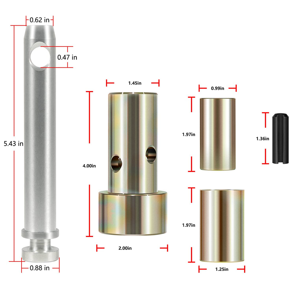 Quick Hitch Bushing Kit with Top Link Pin Q328710