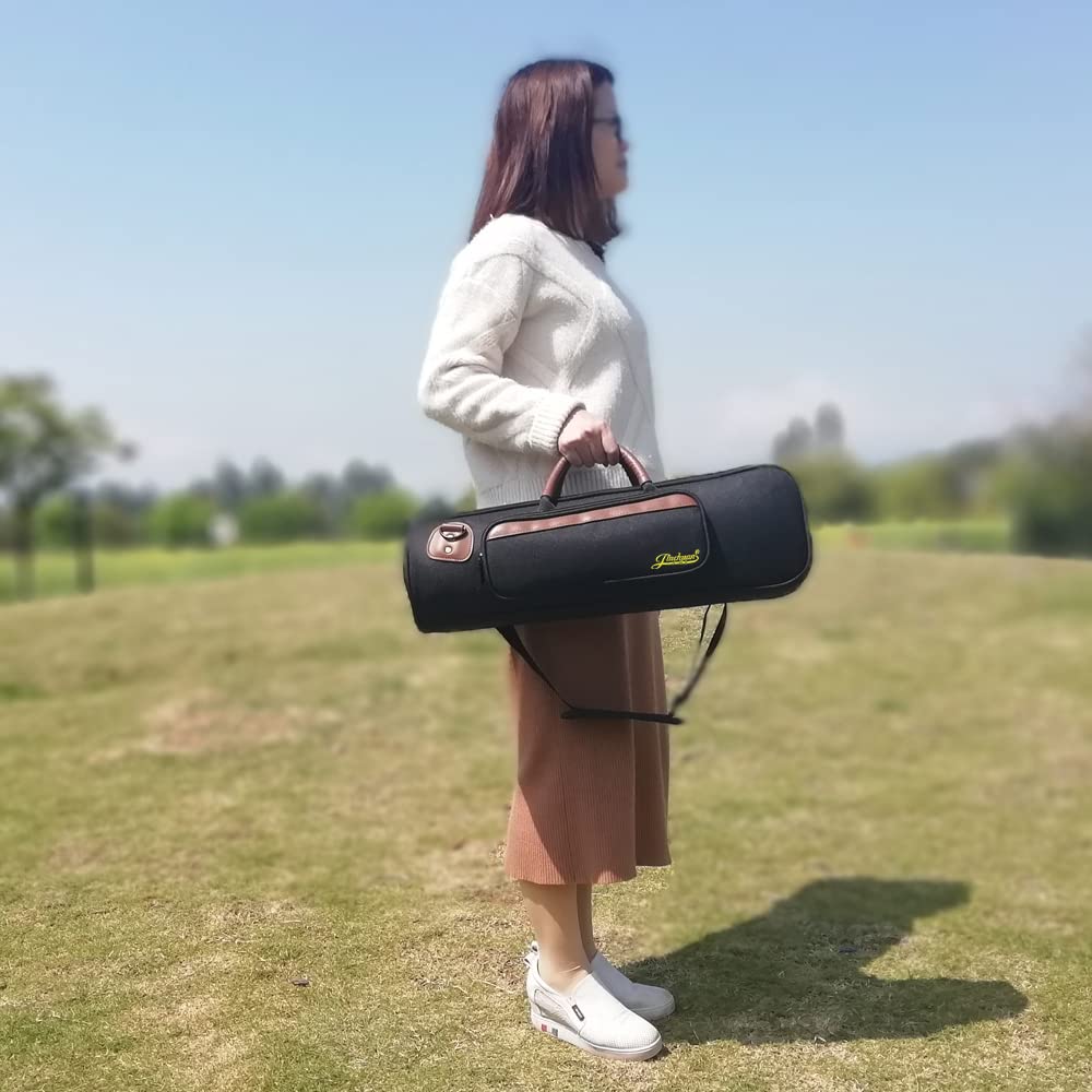 Water-resistant Oxford Cloth Trumpet Gig Bag with Shoulder Strap V5282