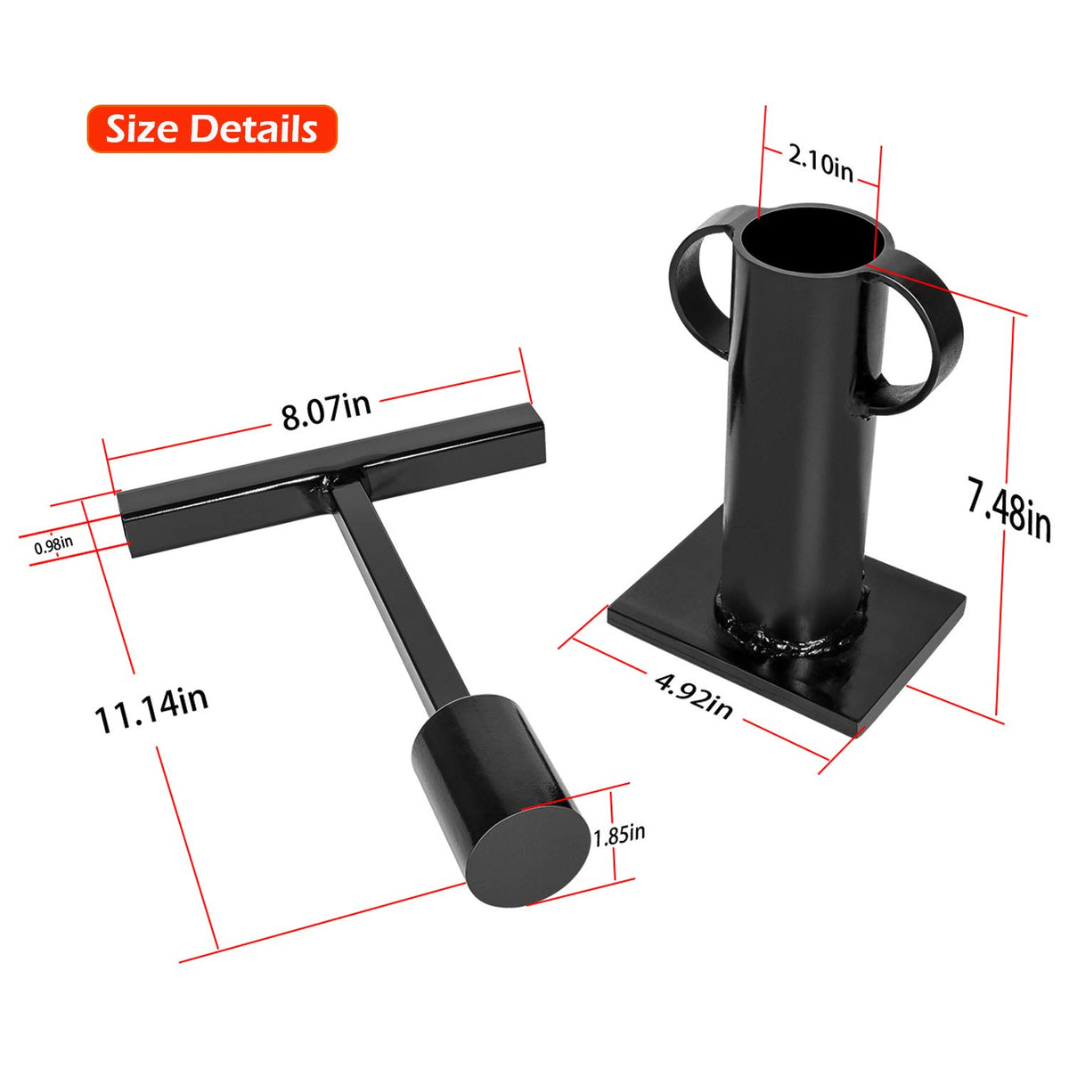 Heavy Duty Rock Crusher 8.2 Pounds U66736