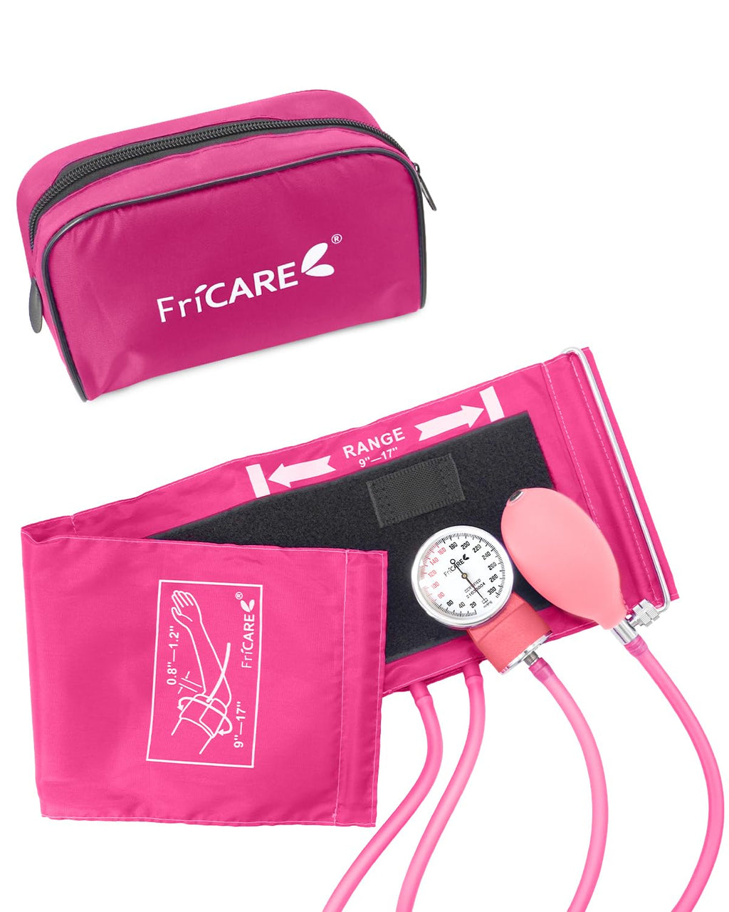 Pink Manual Blood Pressure Cuff C57302