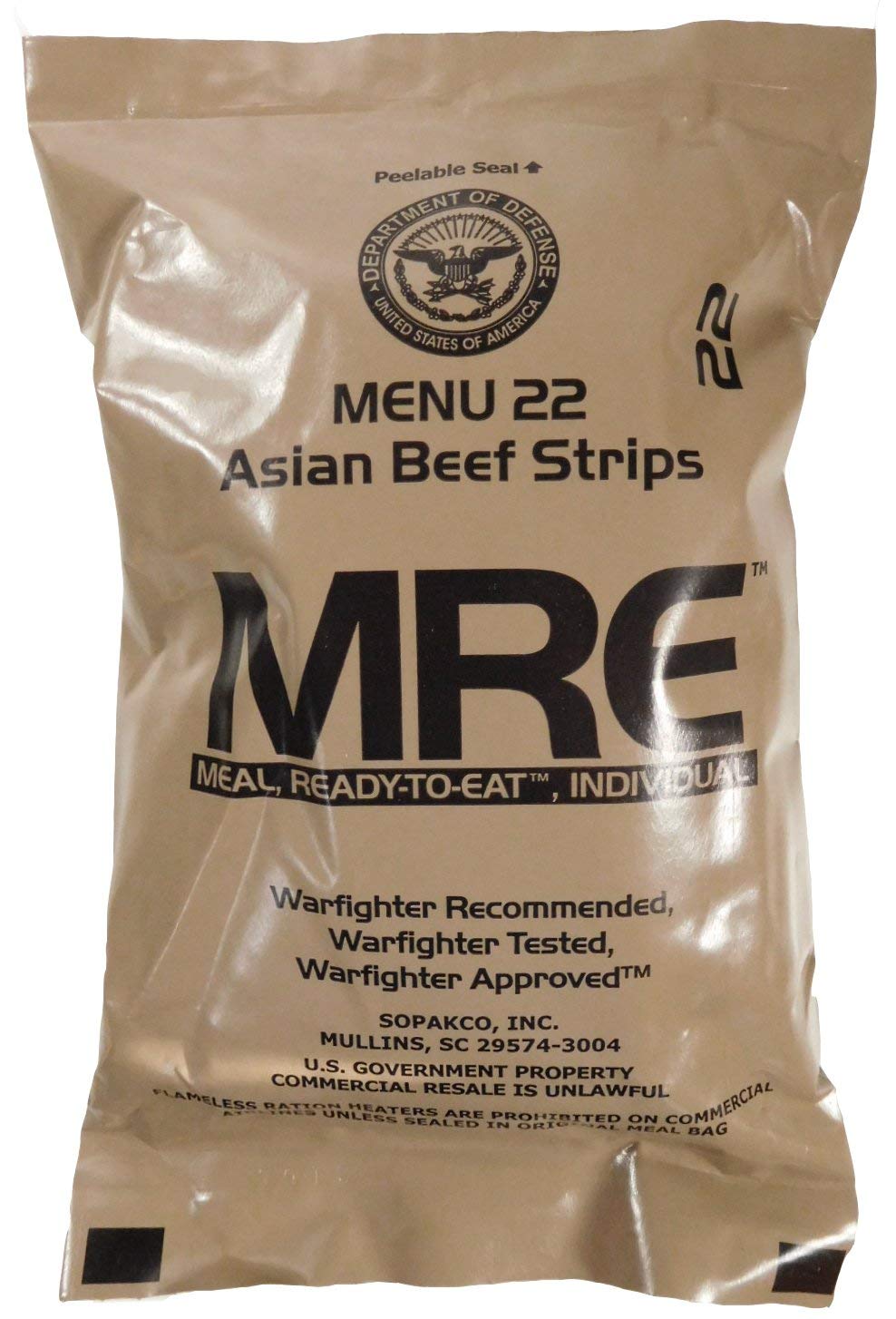 Meals Ready-to-Eat Assorted Flavor O35701