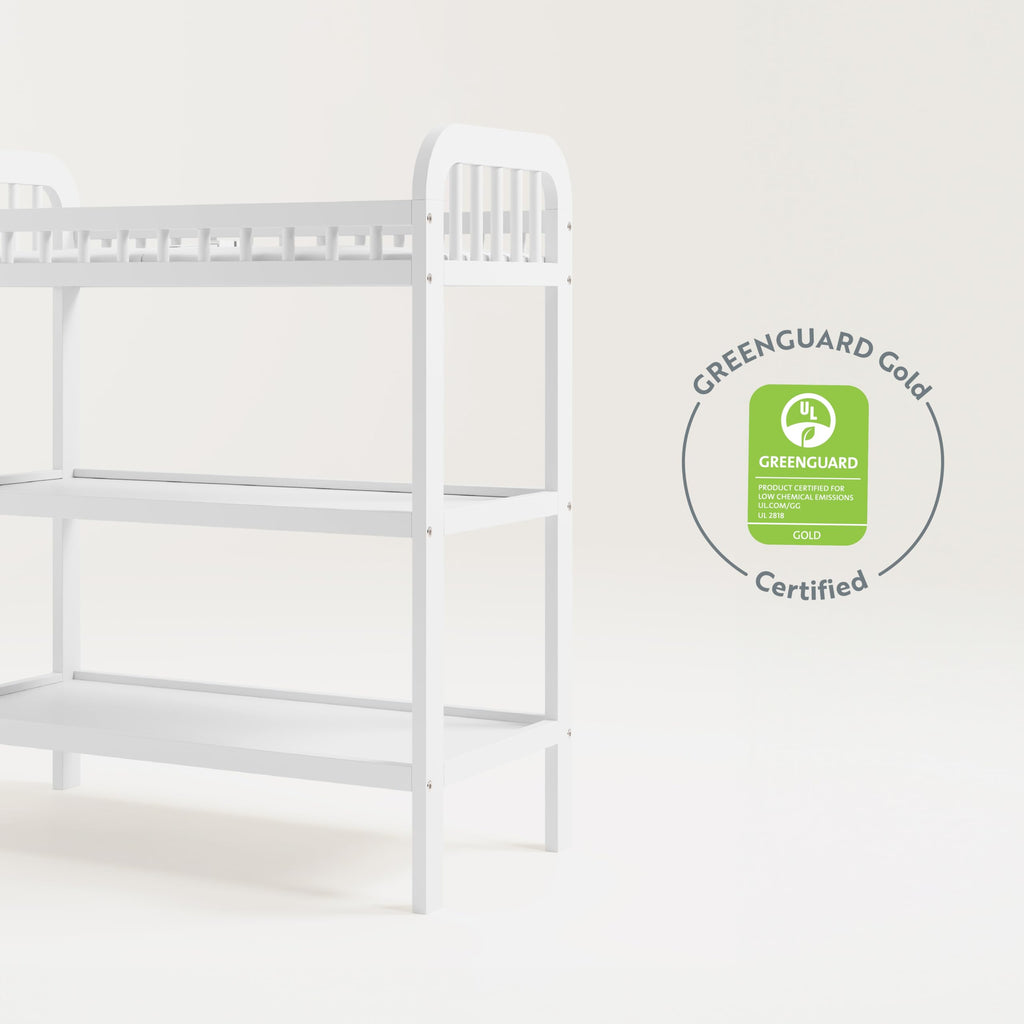White Changing Table with Changing Pad F89285