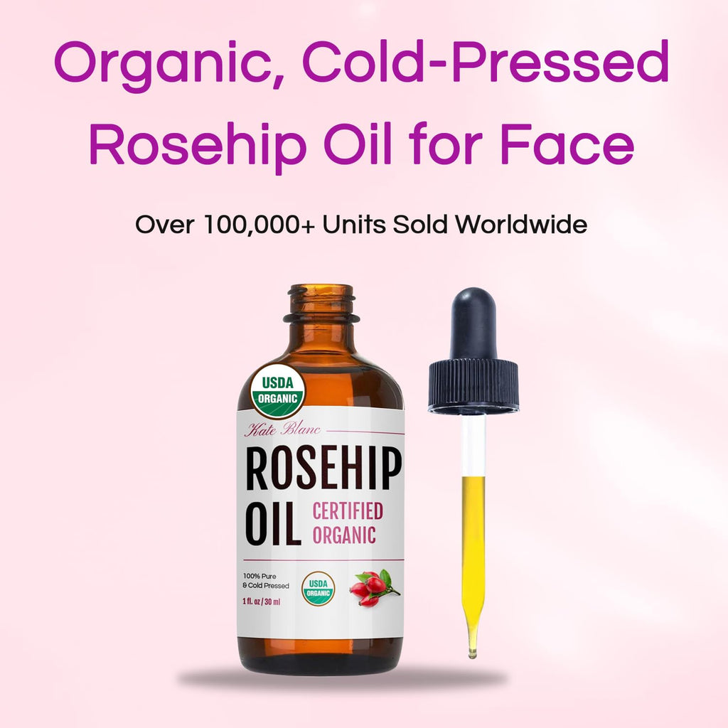 Organic Cold Pressed Rosehip Seed Face Oil N1139