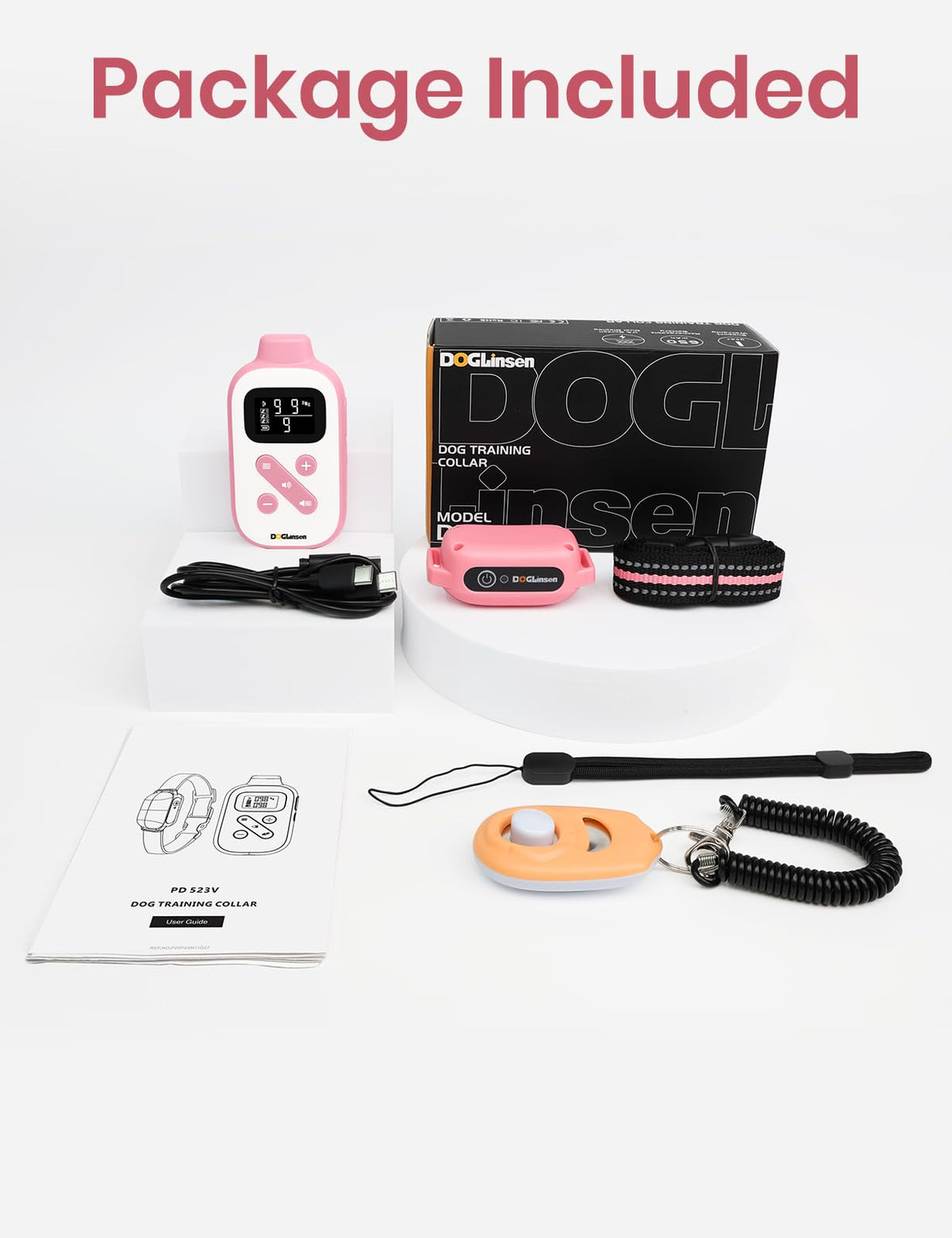 Beep and Vibrating Dog Collar with Remote R659