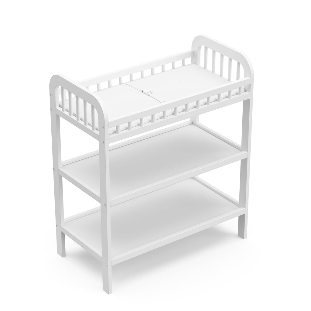 White Changing Table with Changing Pad F89285