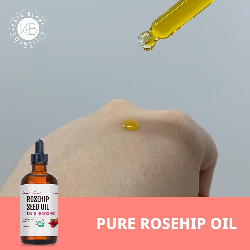Organic Cold Pressed Rosehip Seed Face Oil N1139