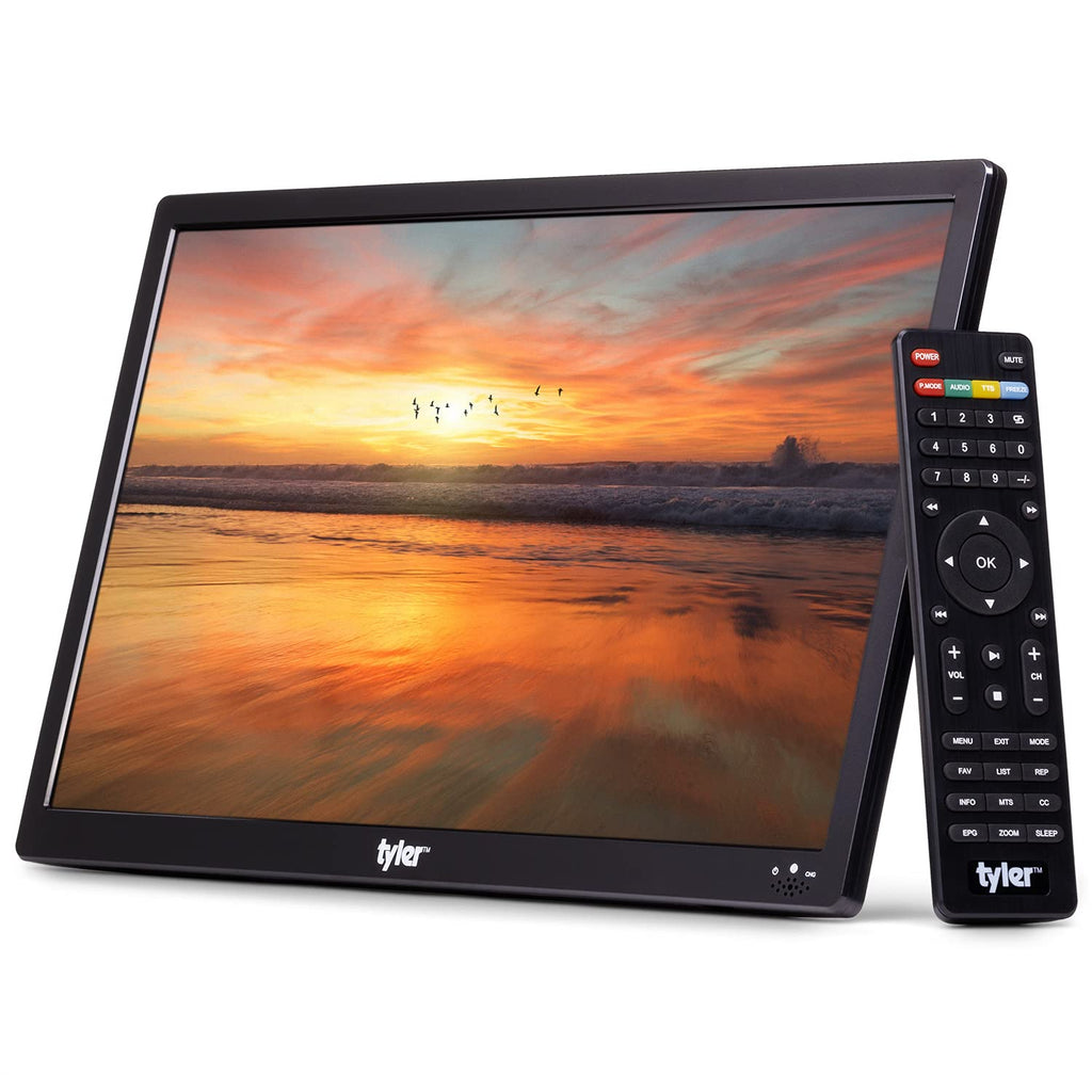 16" Portable LCD TV Battery Powered Wireless Capability HD-TV Q4823