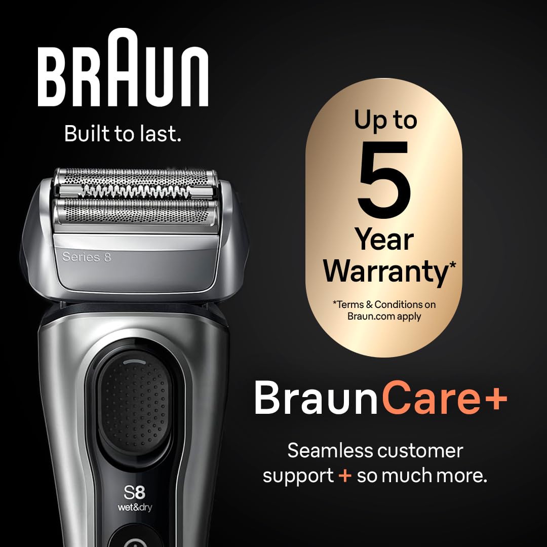 Electric Foil Shaver with Precision Beard Trimmer J566991