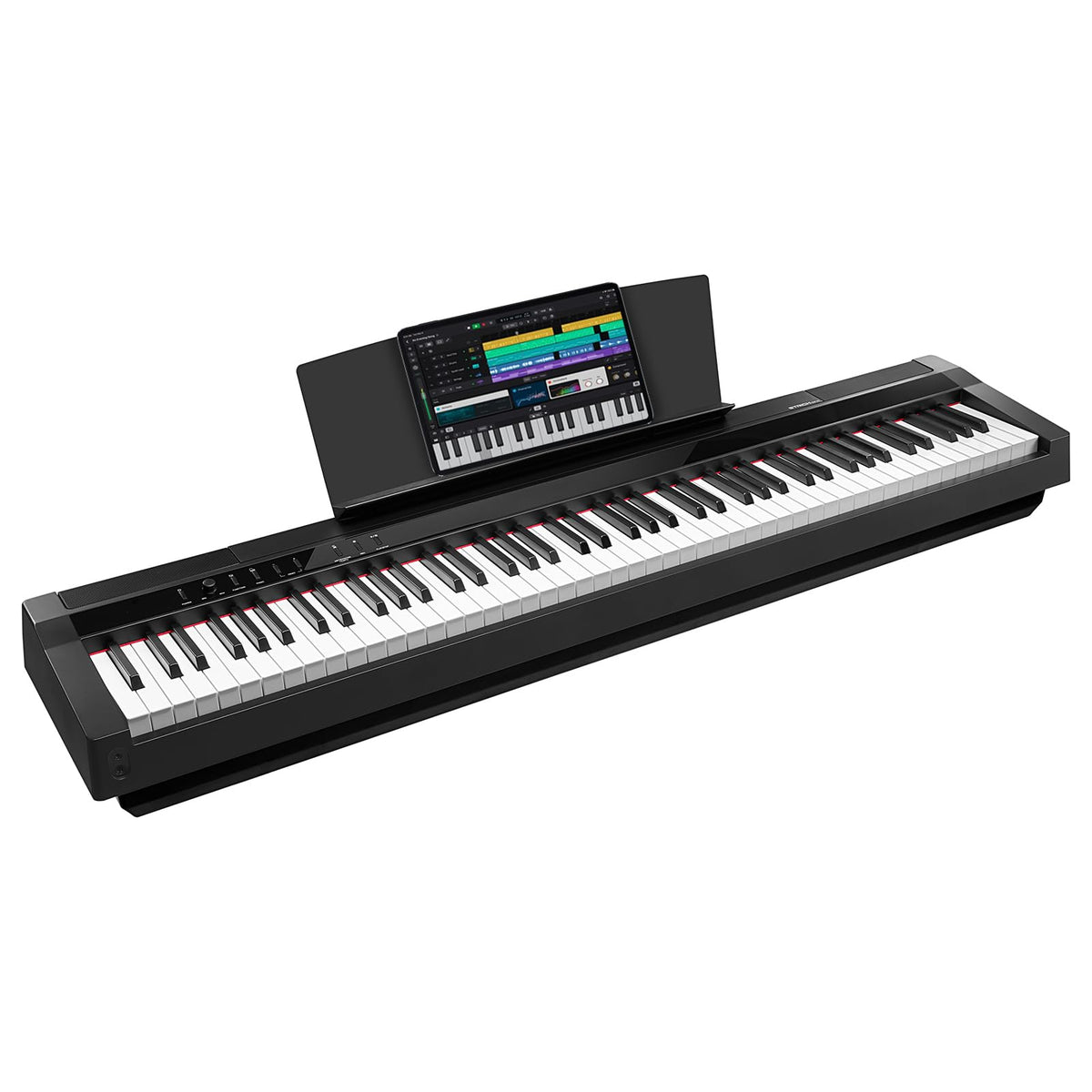 88 Key Weighted Hammer-Action Digital Piano with Sustain Pedal, Black G28056