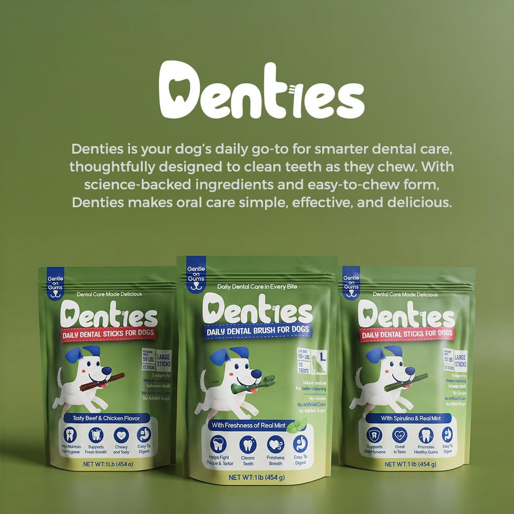 Dental Chews for Dogs 16oz 10 Count U3320