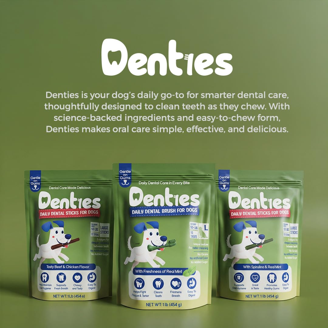 Dental Chews for Dogs 16oz 10 Count U3320
