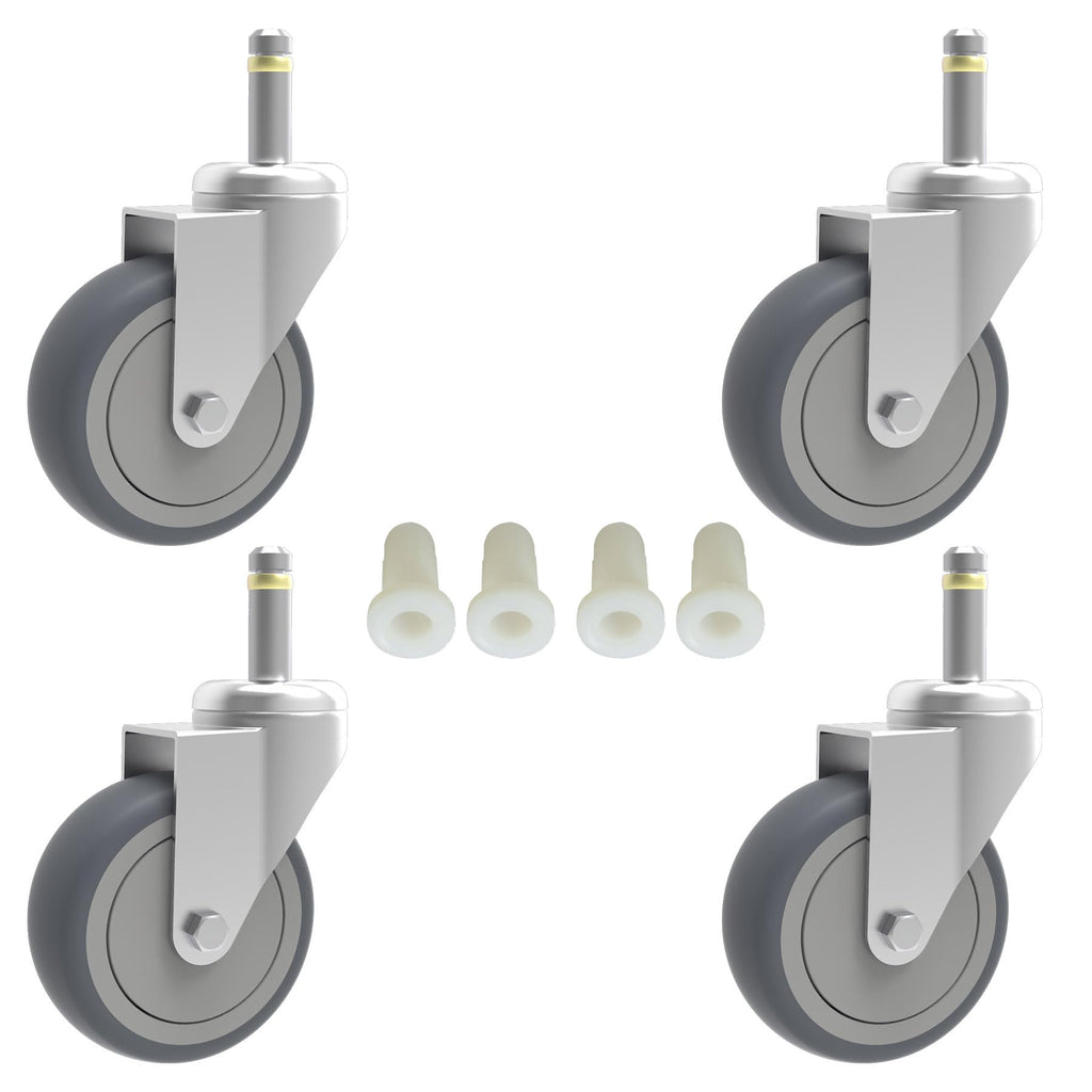 3-Inch Swivel Stem Caster 4 Pack Q755136