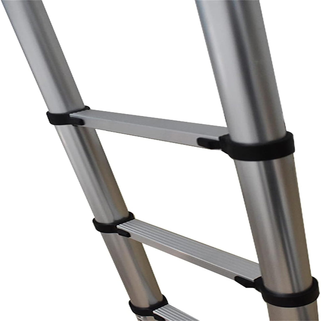 14.5FT Aluminum Telescoping Ladder 330LB Capacity C17652