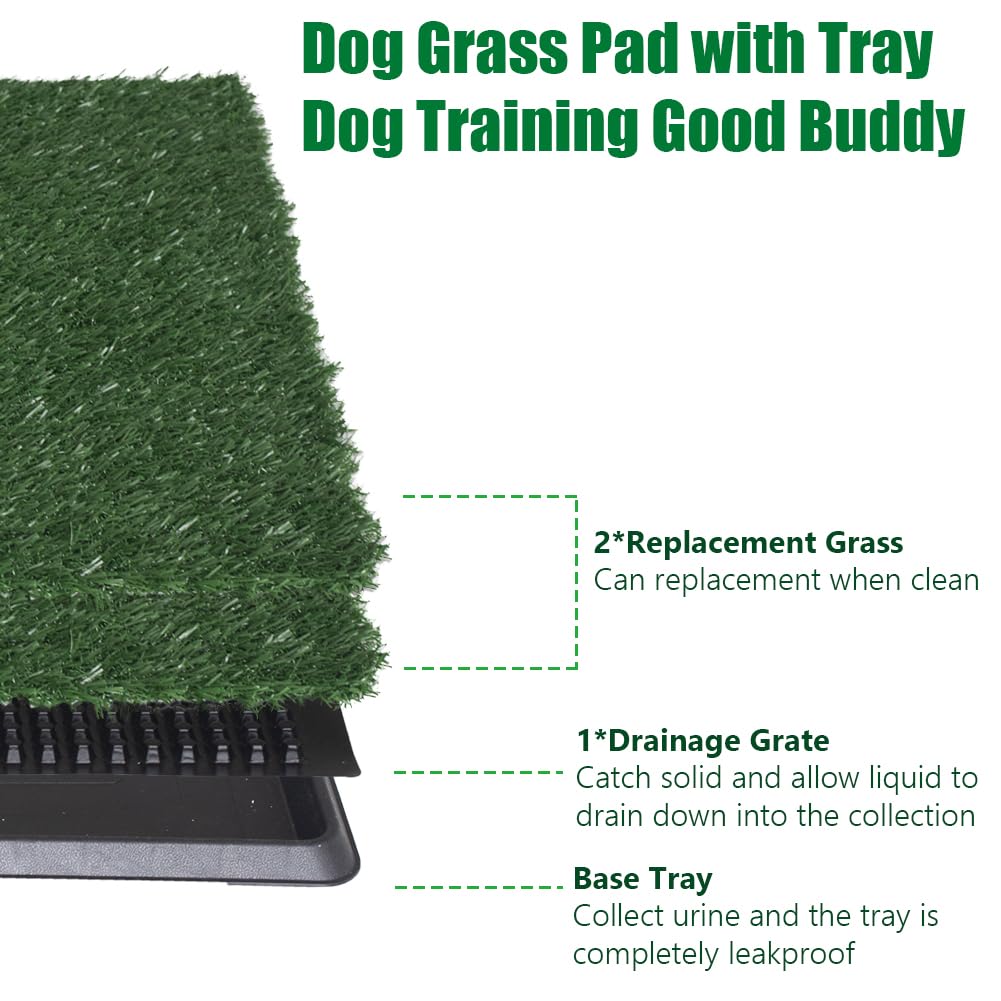Dog Grass Pad with Tray 20x30 Inch U586037