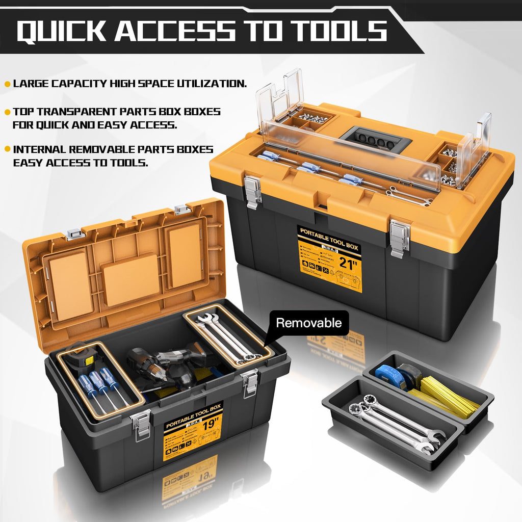 4 In 1 Portable Tool Box Set H58203