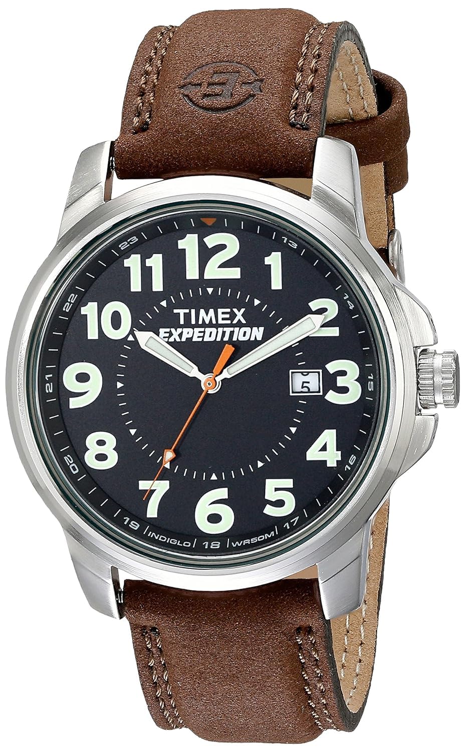 40mm Analog Watch with Luminous Hands and 50M Water Resistance B82186
