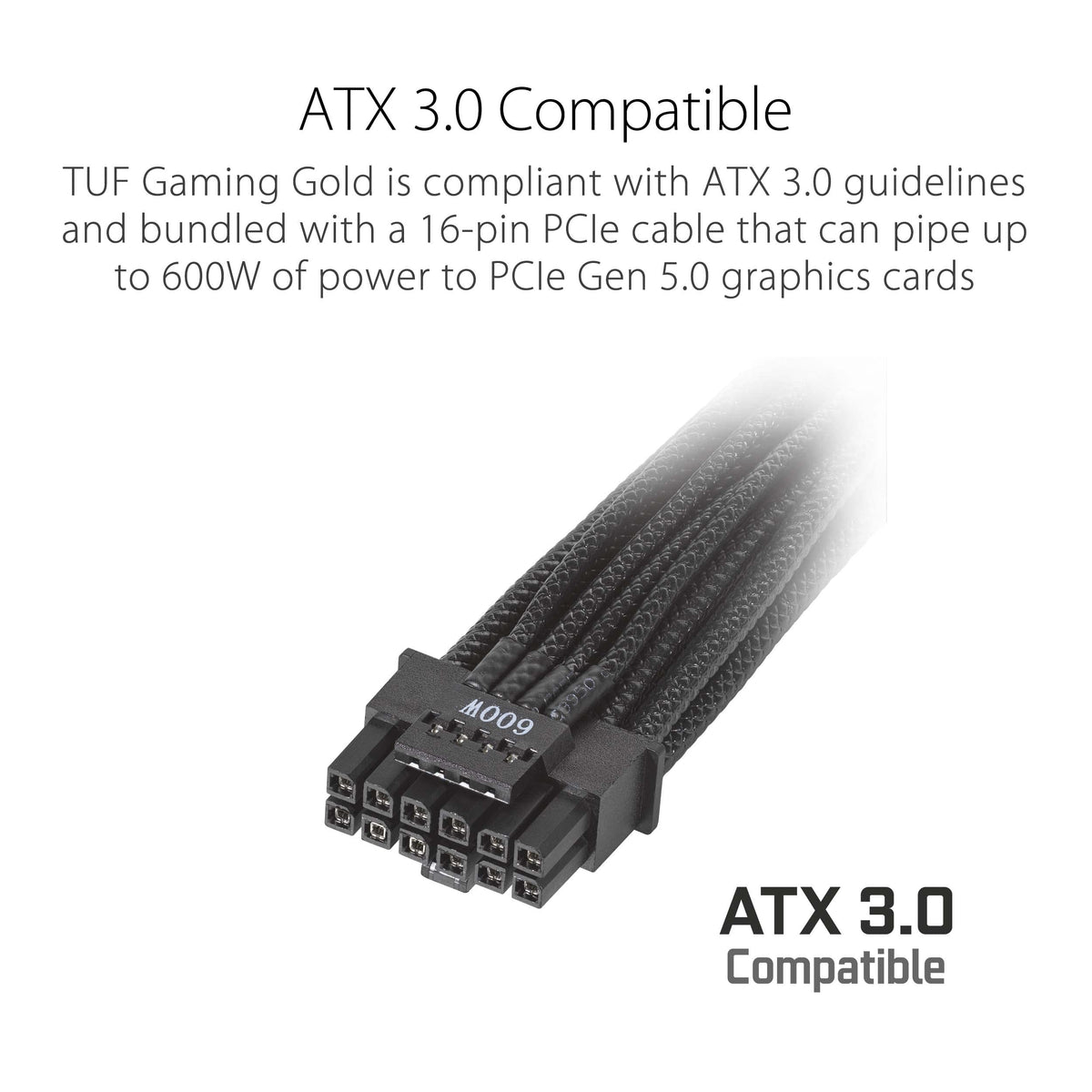 1200W Fully Modular 80+ Gold ATX 3.1 Power Supply O18094
