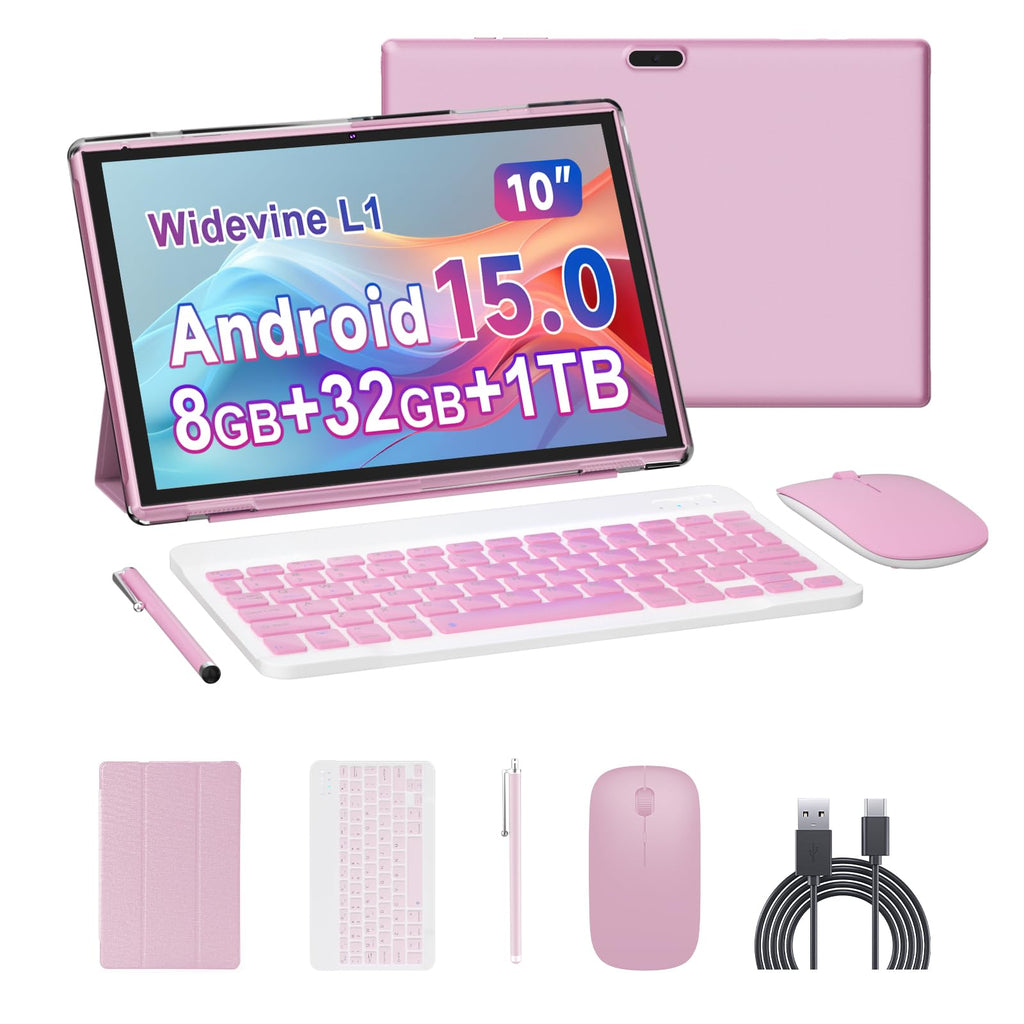 10 inch 2 in 1 Android Tablet with Keyboard 8GB RAM 32GB ROM Z965