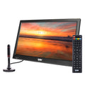 16" Portable LCD TV Battery Powered Wireless Capability HD-TV Q4823