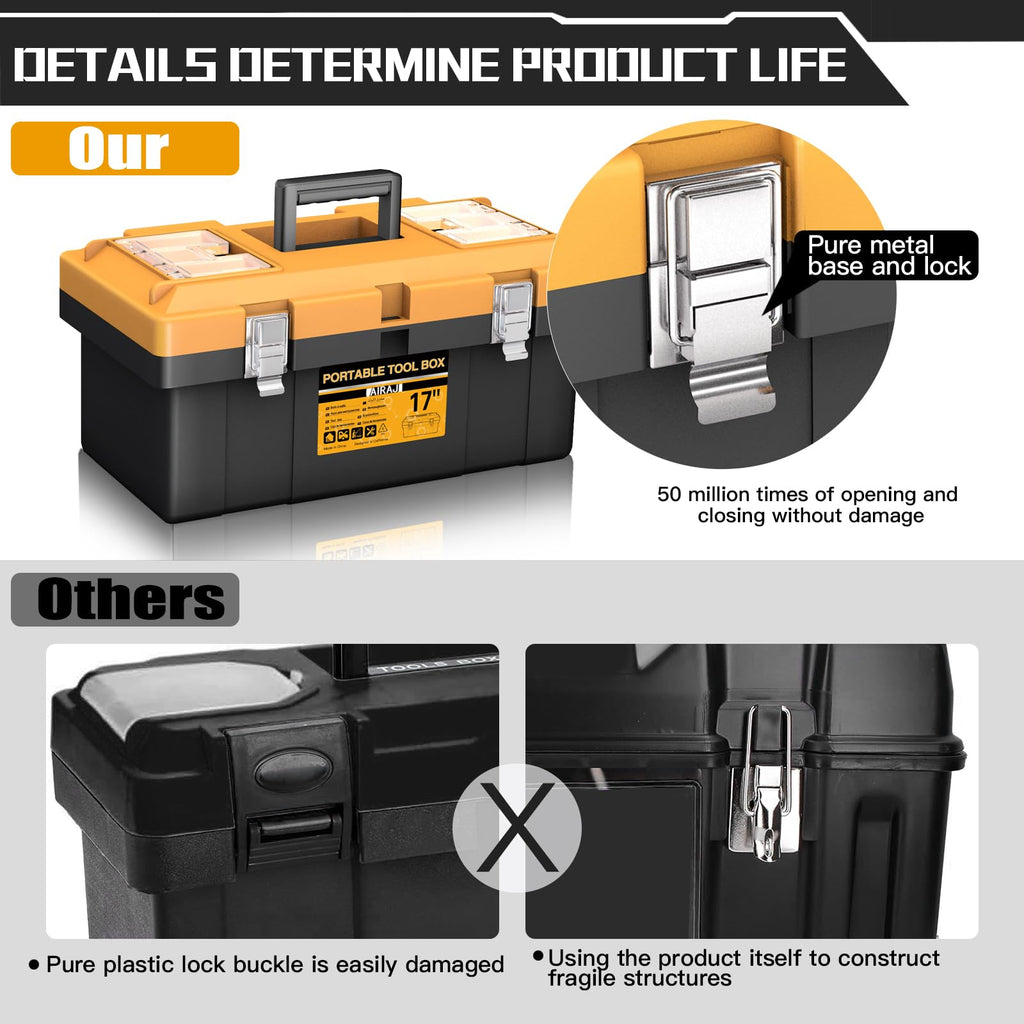 4 In 1 Portable Tool Box Set H58203