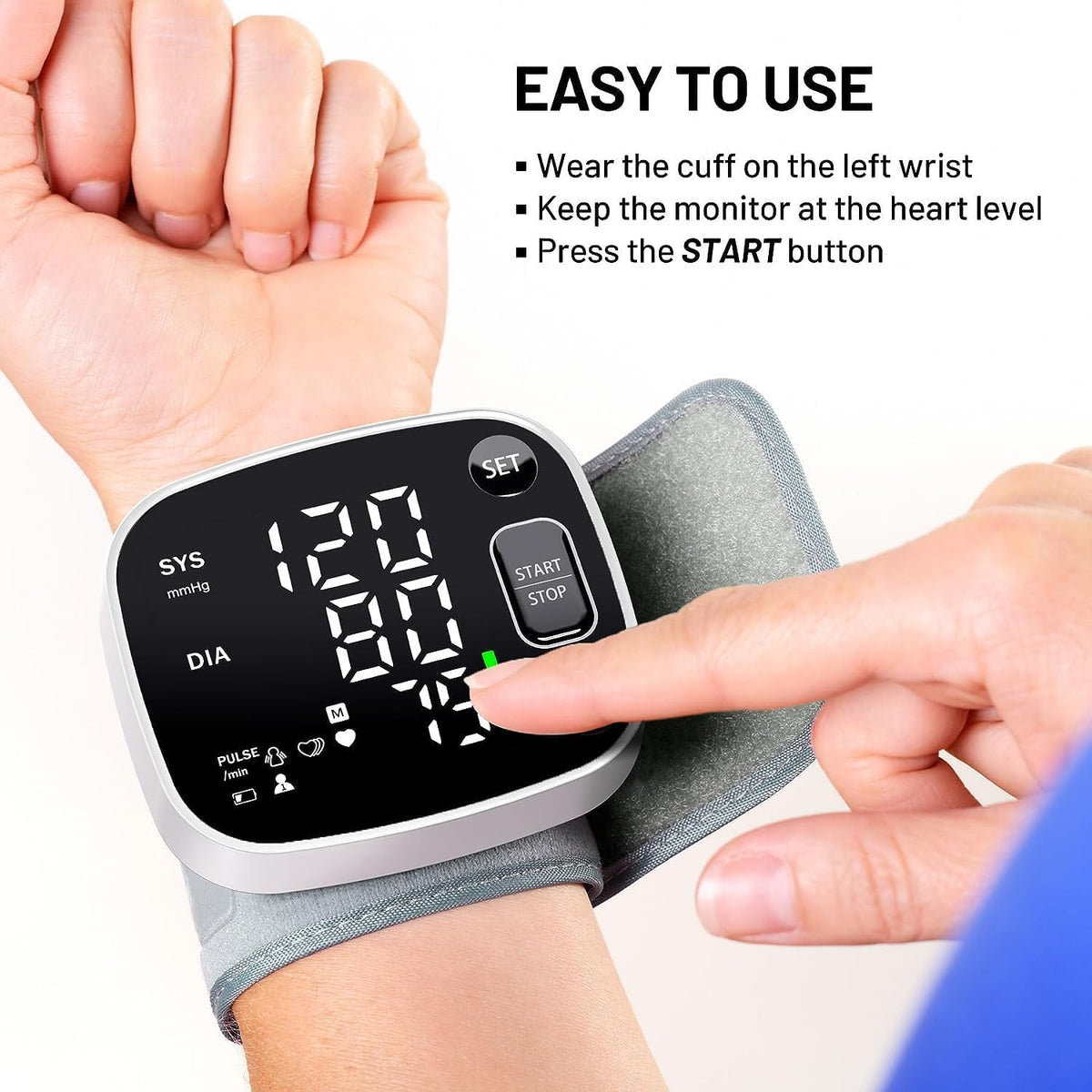 Wrist Blood Pressure Monitor U60814