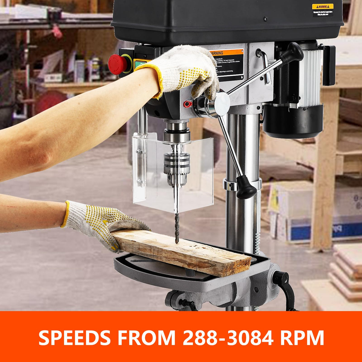 15 in Benchtop Drill Press with Variable Speed K980591