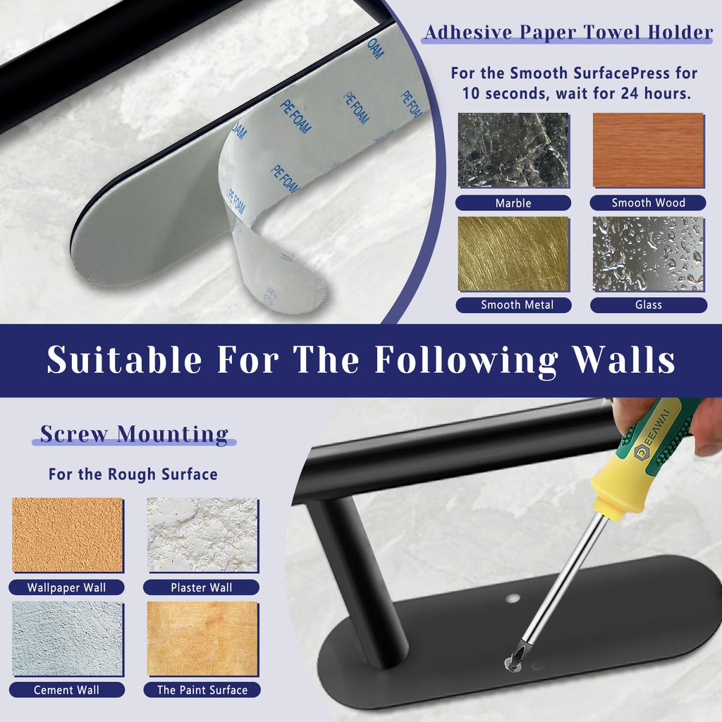Self Adhesive Paper Towel Holder N7548