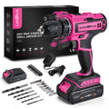 Pink Cordless Drill Set E114029