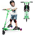 3 Wheels Foldable Swing Scooter with Adjustable Handlebar J750580