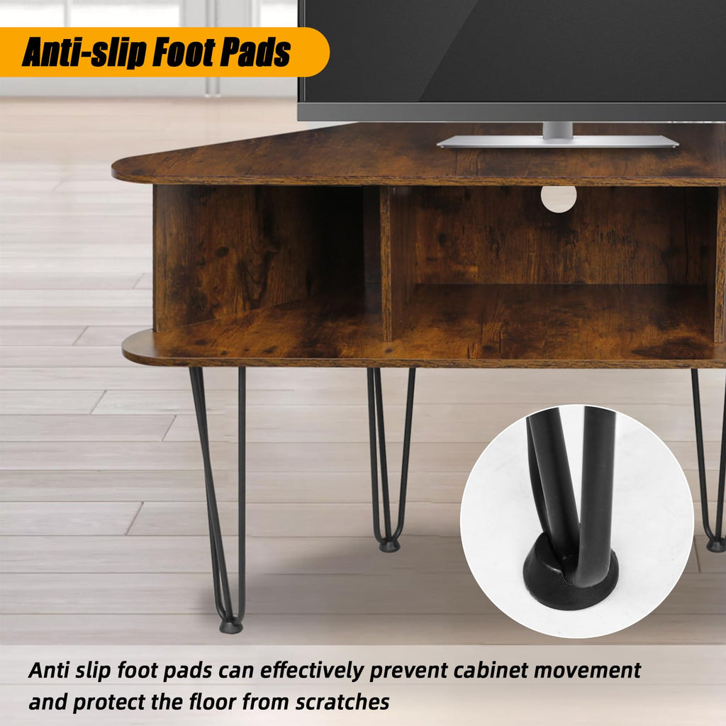 Corner TV Stand with Storage I7303