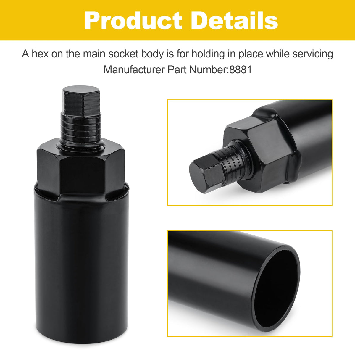 Ball Joint Puller 3/4" Hex Drive Spindle Q52673