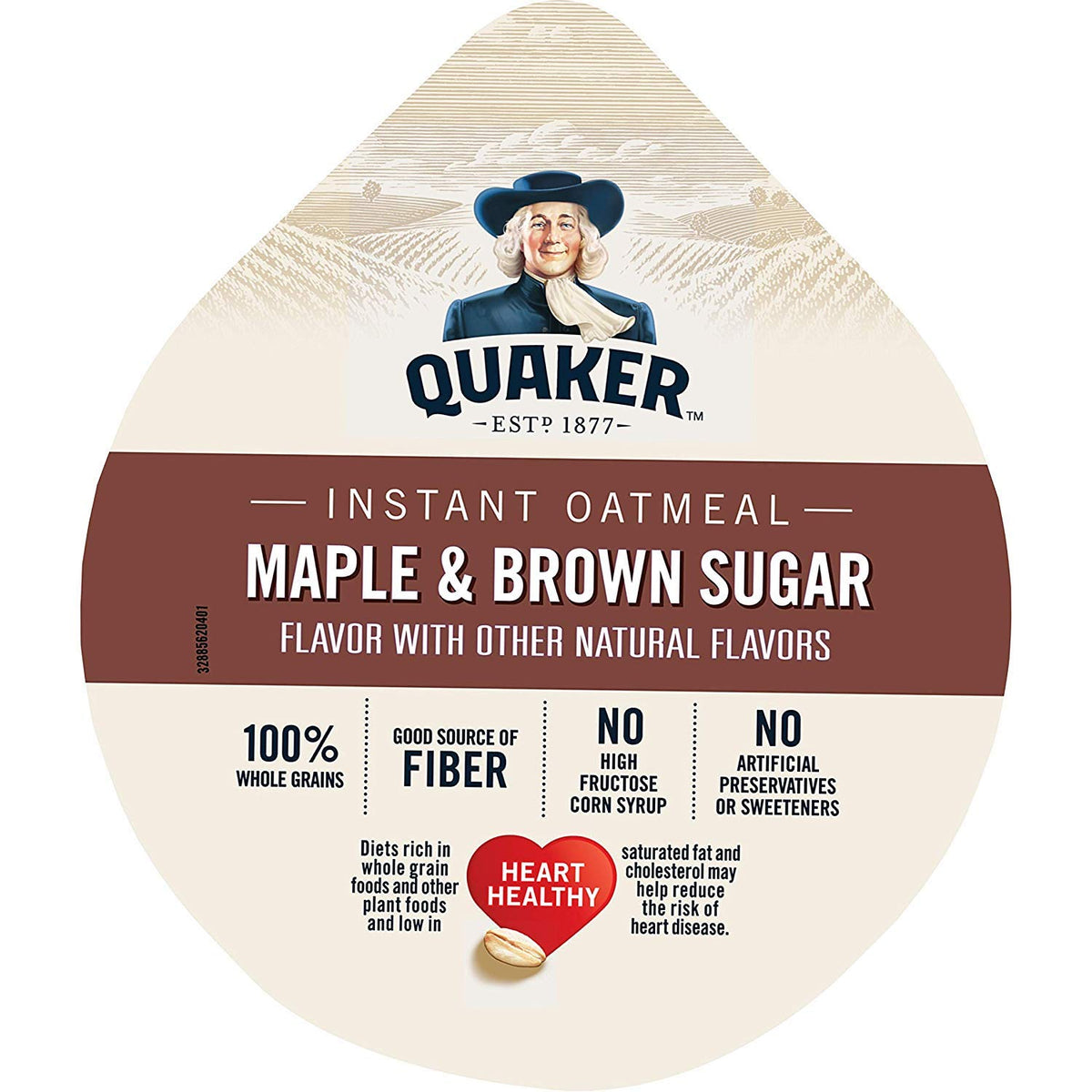 Instant Oatmeal Maple Brown Sugar 1.69oz Pack of 3 T3187
