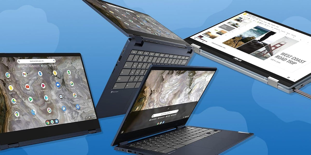 15.6" FHD Touchscreen 2-in-1 Chromebook Laptop, Intel i3, 4GB RAM, 64GB, Grey E614615