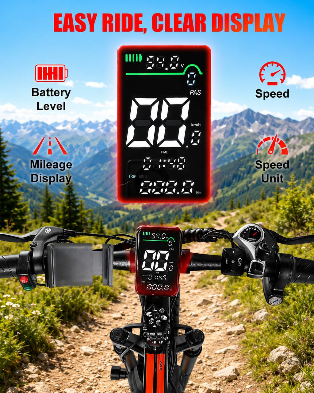 26" Fat Tire Electric Bike U592891