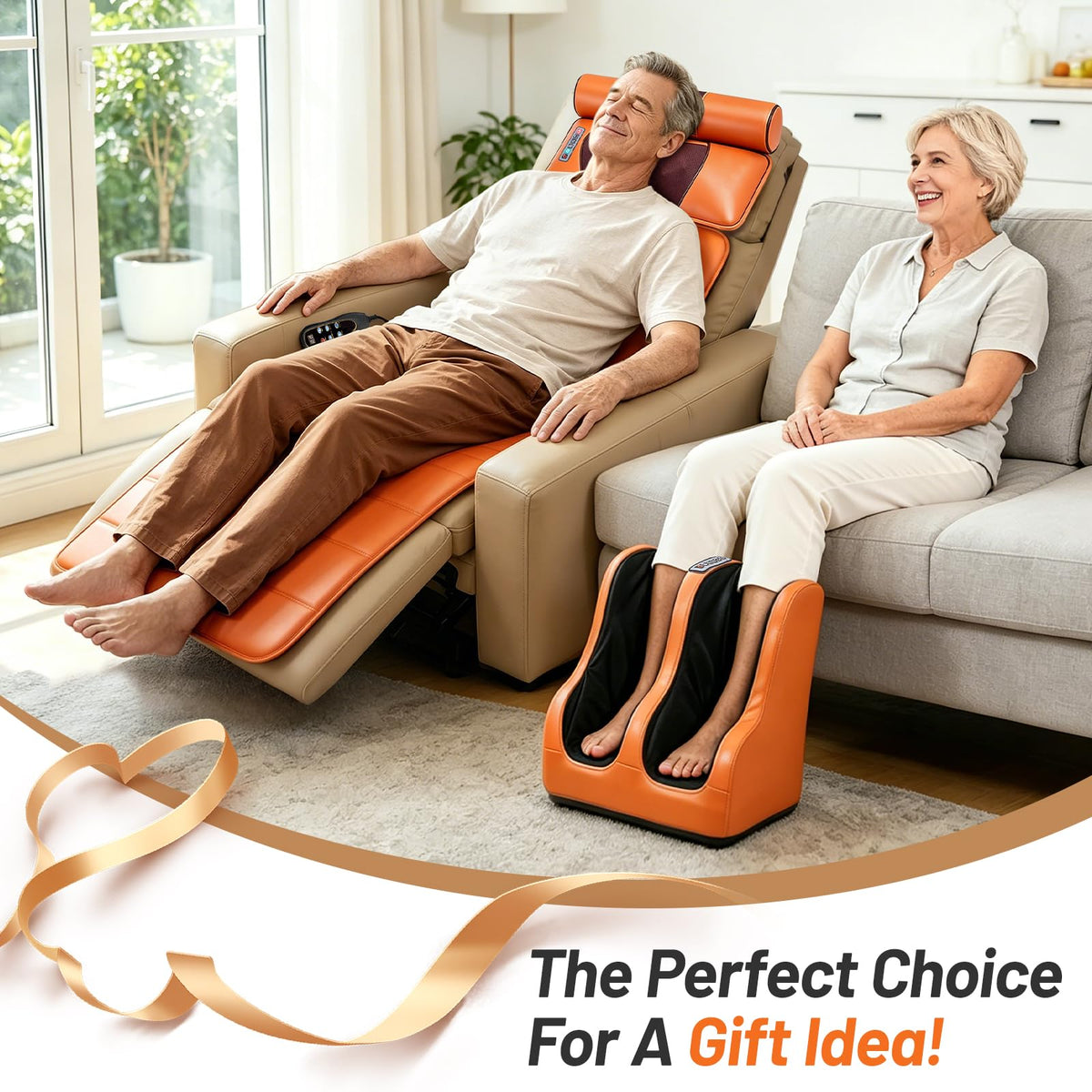 Full Body Massage Mat with Calf Vibration and Foot Massager W7686