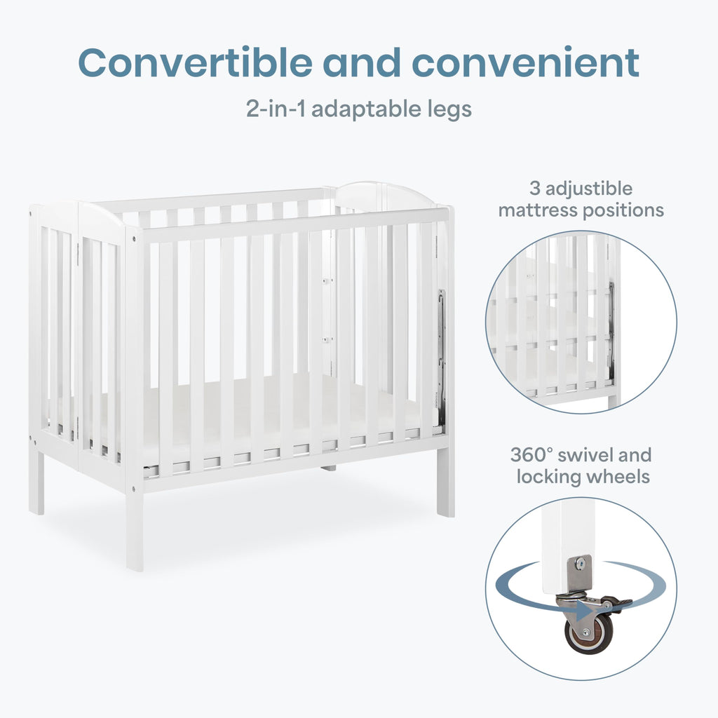 Mini Folding 3-in-1 Portable Baby Crib P6110
