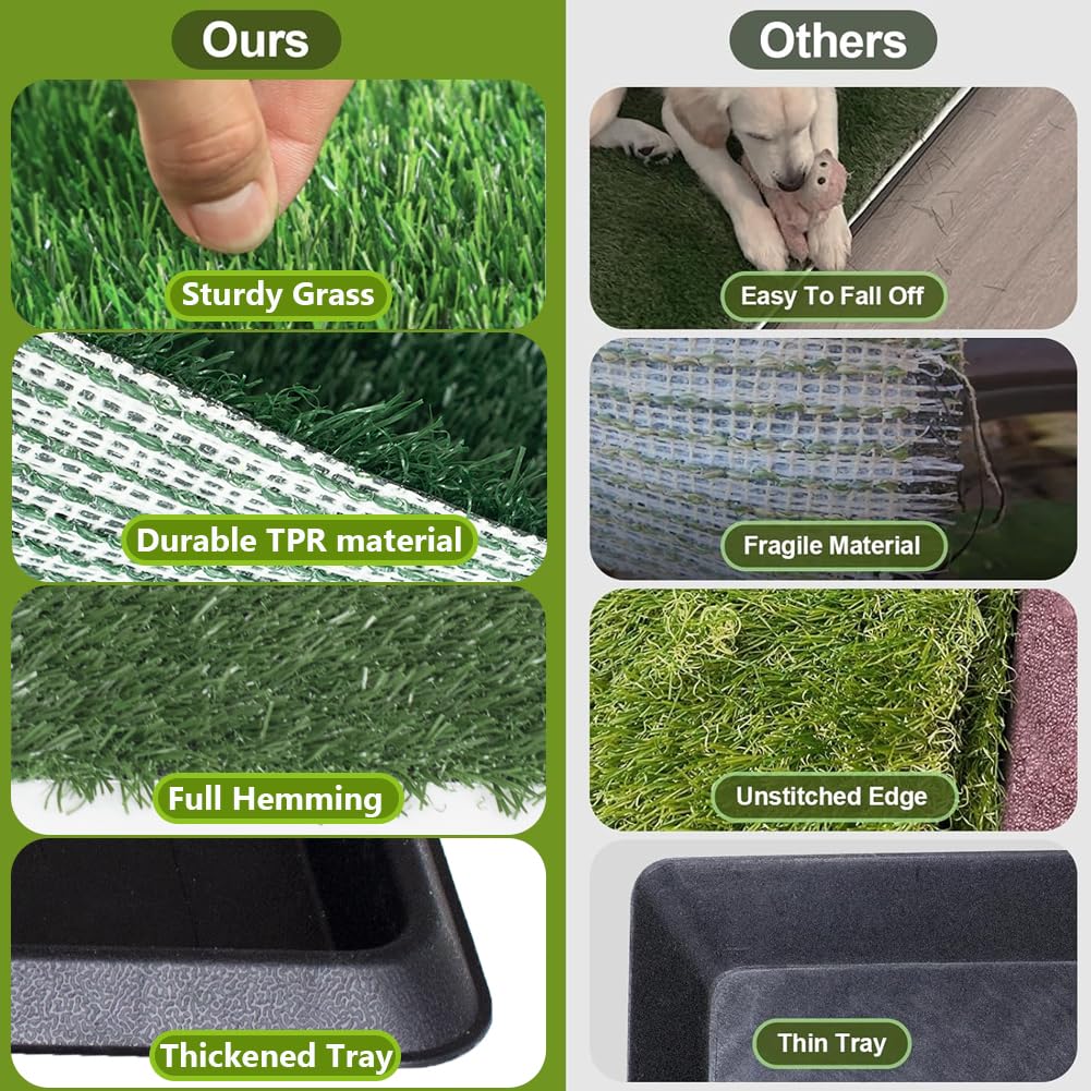 Dog Grass Pad with Tray 20x30 Inch U586037