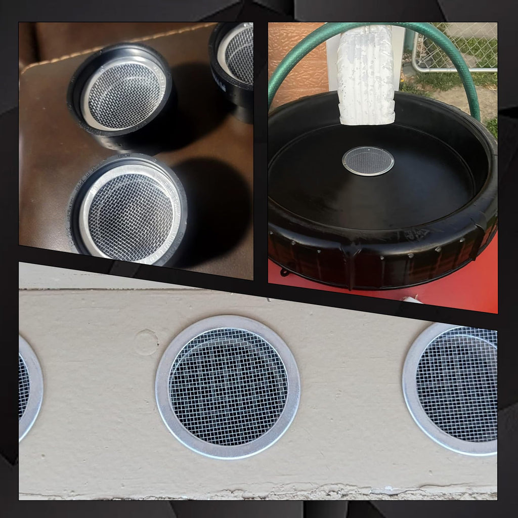 2-Inch Round Open Screen Vent 12 Pack W503