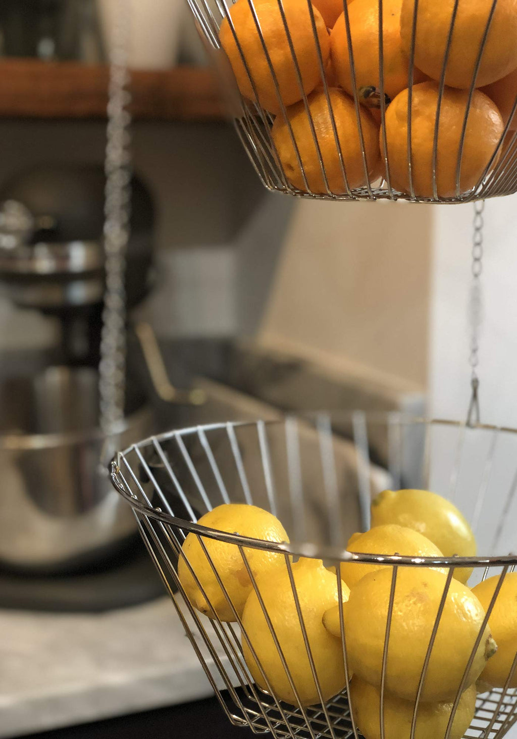 Three Tier Hanging Wire Baskets, Pack of 2 P5797