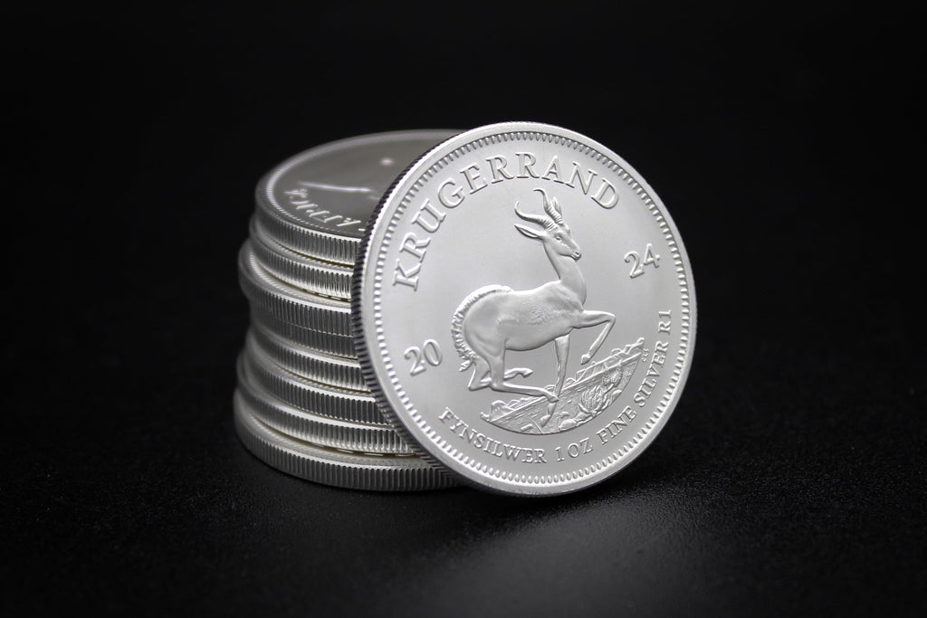 1 oz South African Silver Krugerrand Coin P8430
