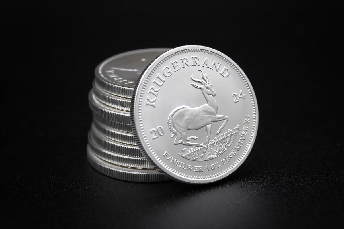 1 oz South African Silver Krugerrand Coin P8430