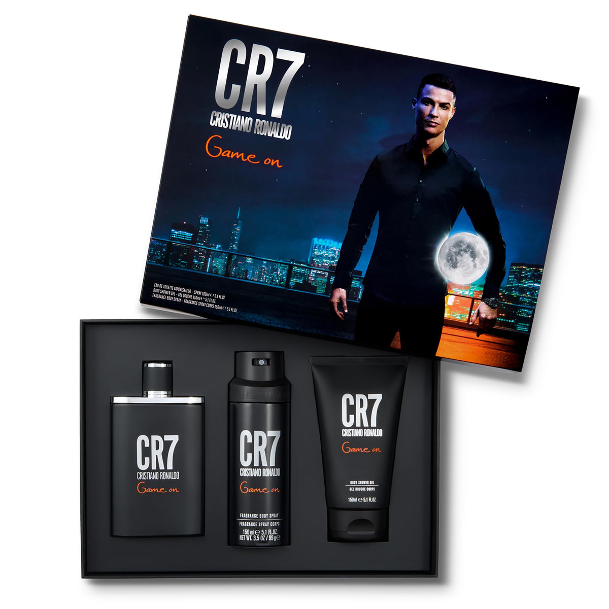 3 Pc Gift Set 3.4oz EDT Spray, 5.1oz Shower Gel, 4.1oz Body Spray P9317