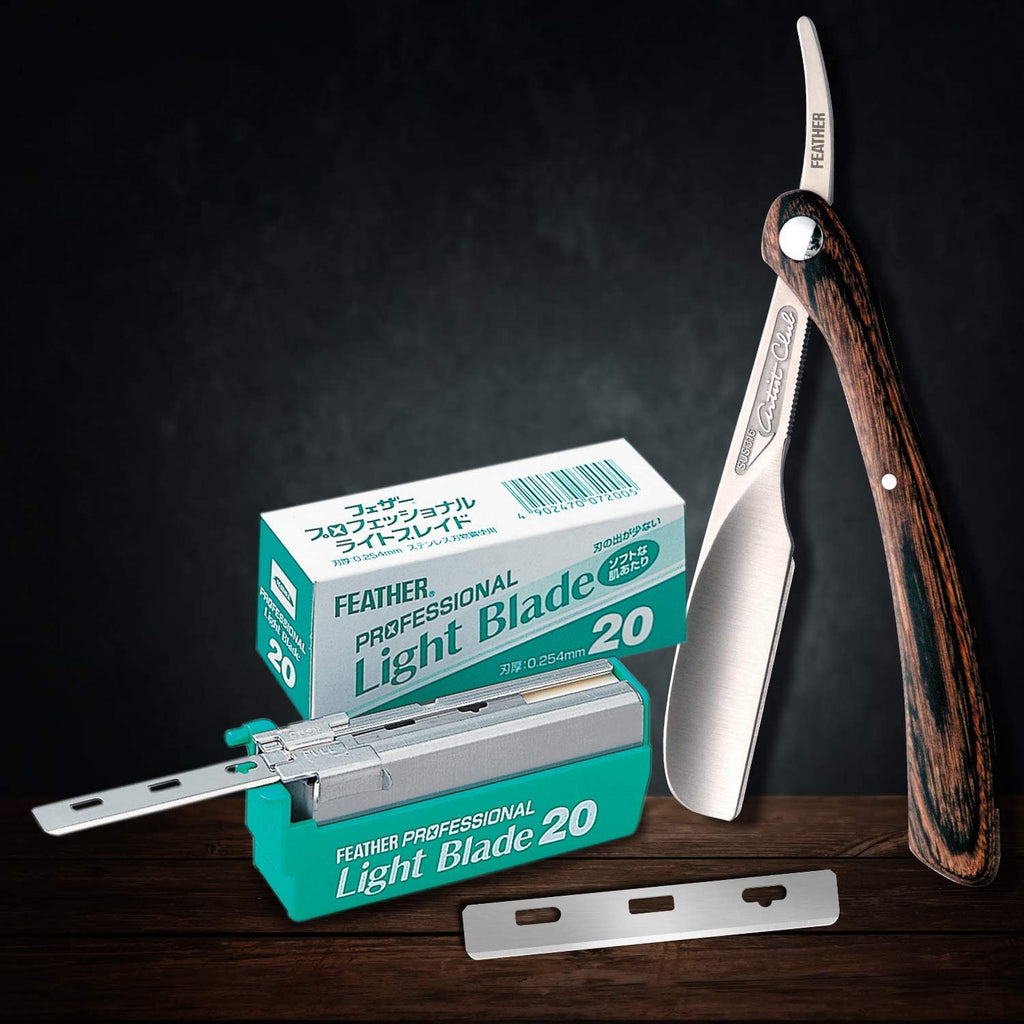 Single Straight Edge Razor Blade Refills, 5 Pack of 20 X602676
