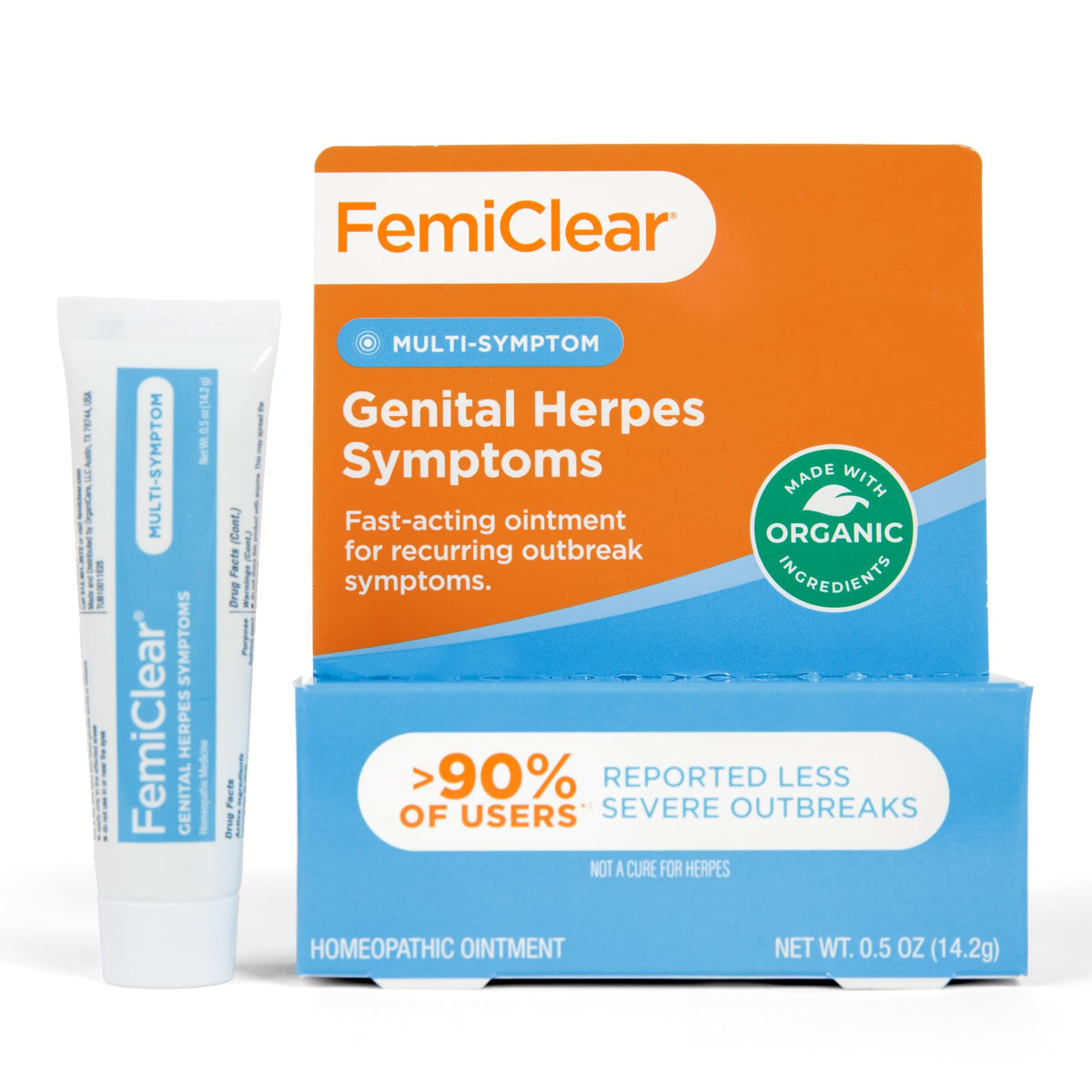Herpes & Cold Sore Symptom Relief Ointment, 0.5 Oz U480