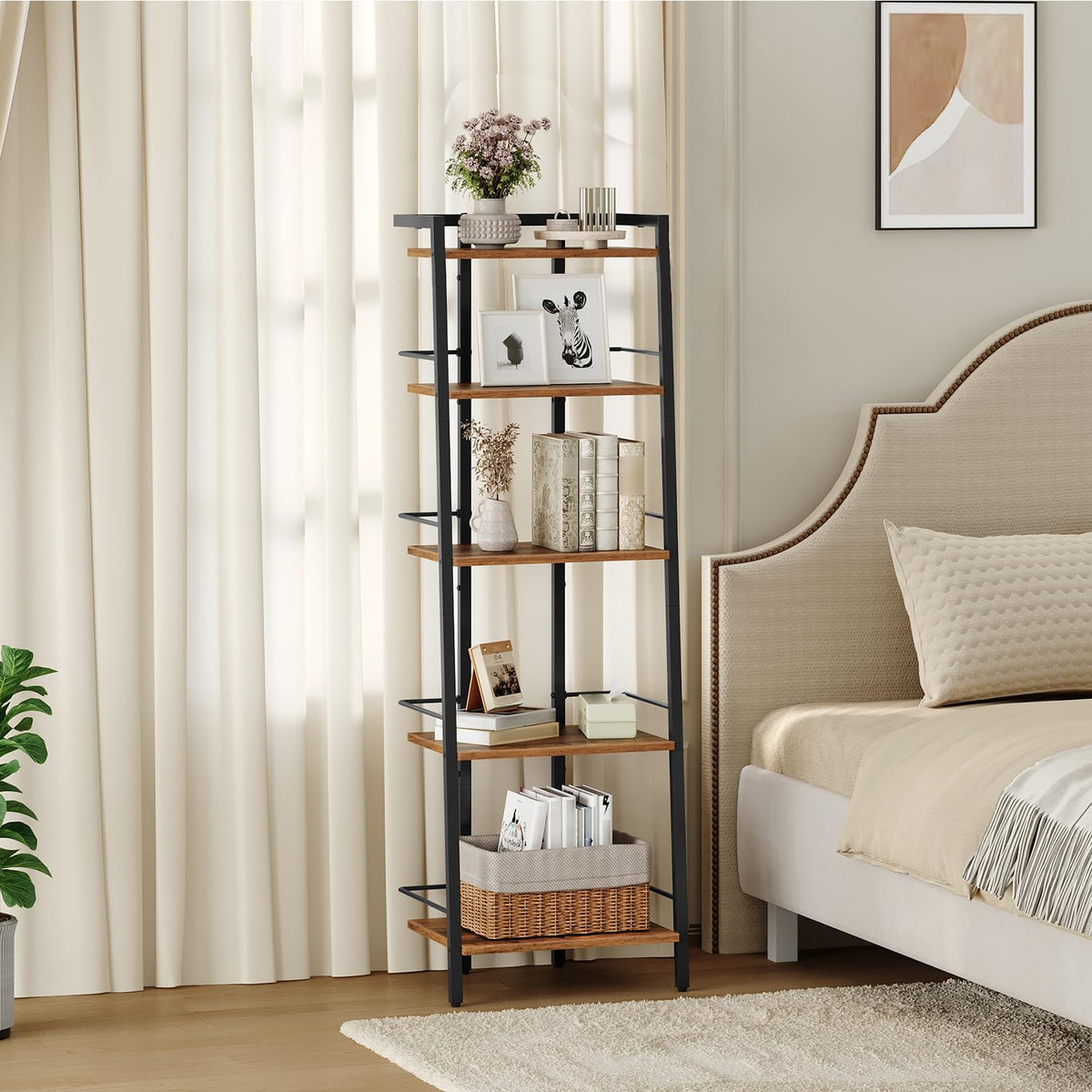 5-Tier Ladder Book Shelf V70736