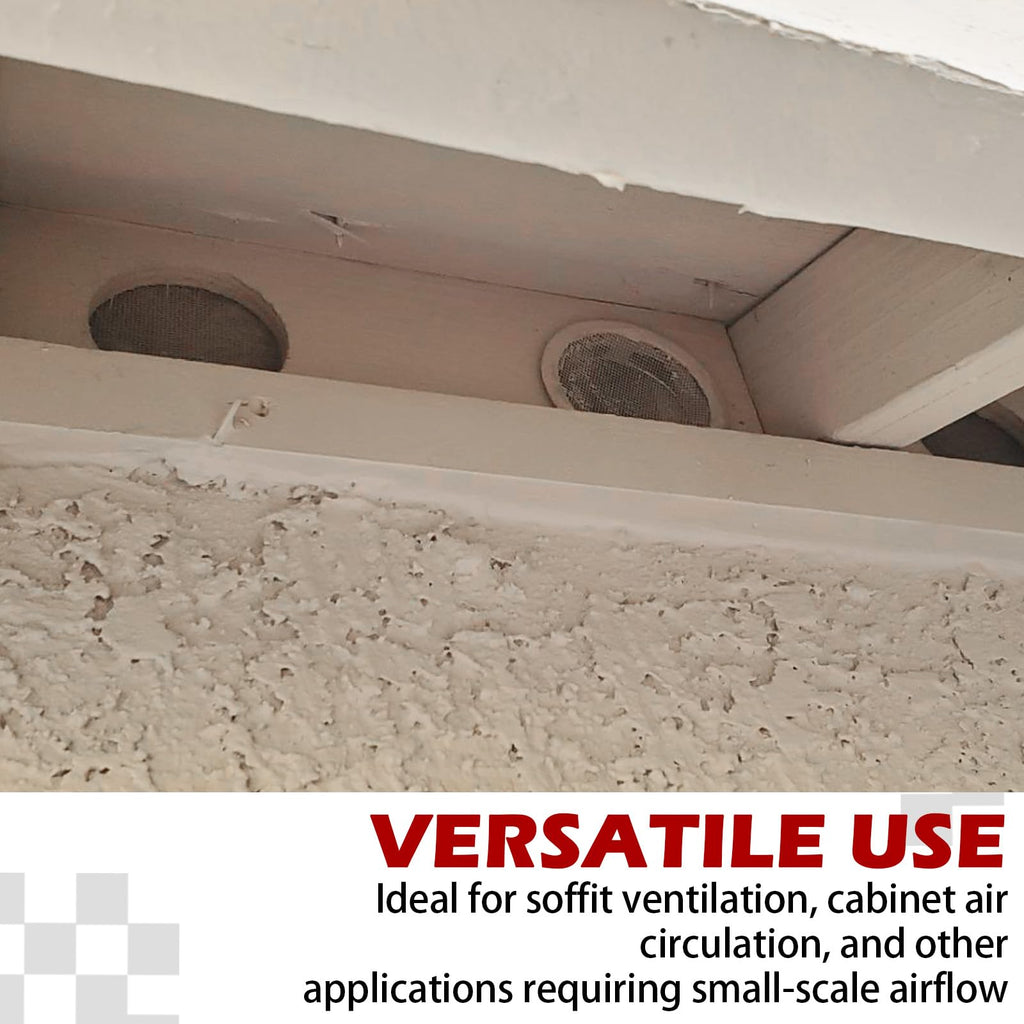 2-Inch Round Open Screen Vent 12 Pack W503
