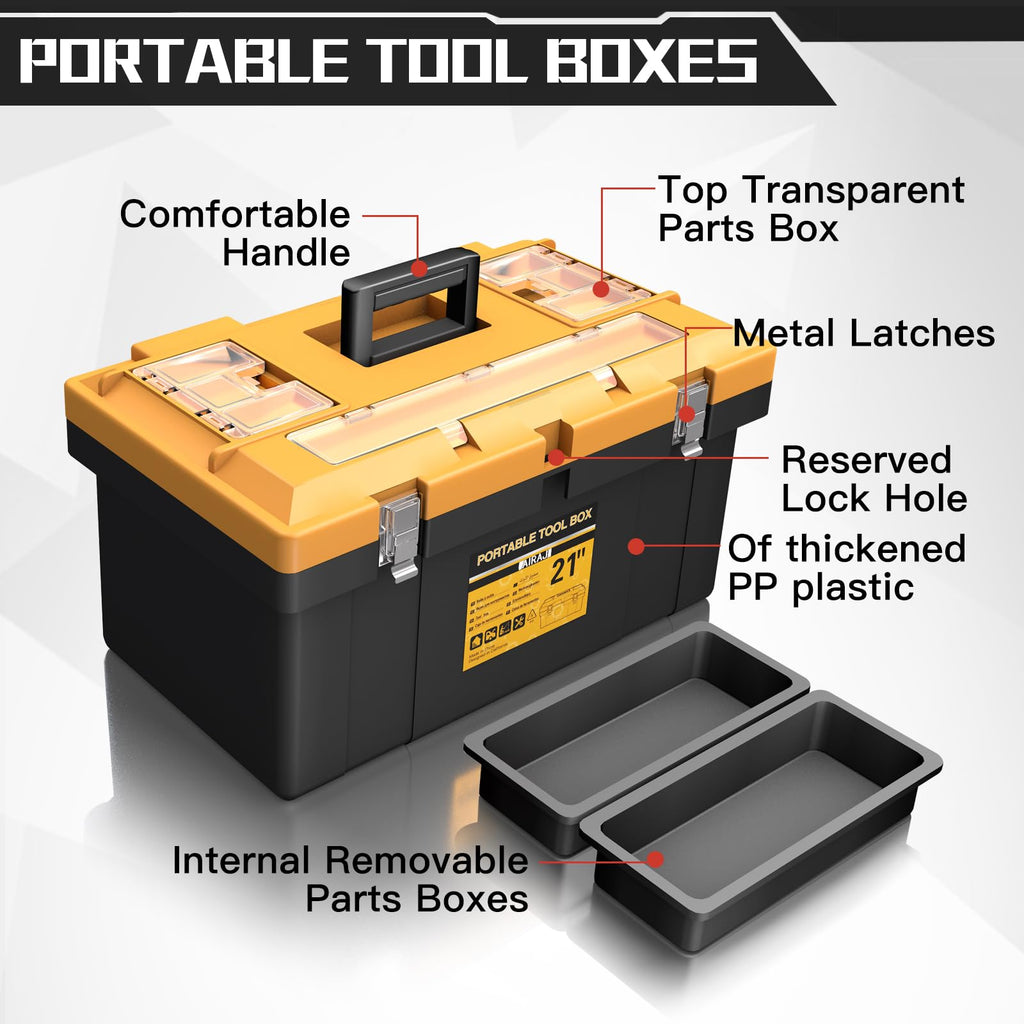 4 In 1 Portable Tool Box Set H58203